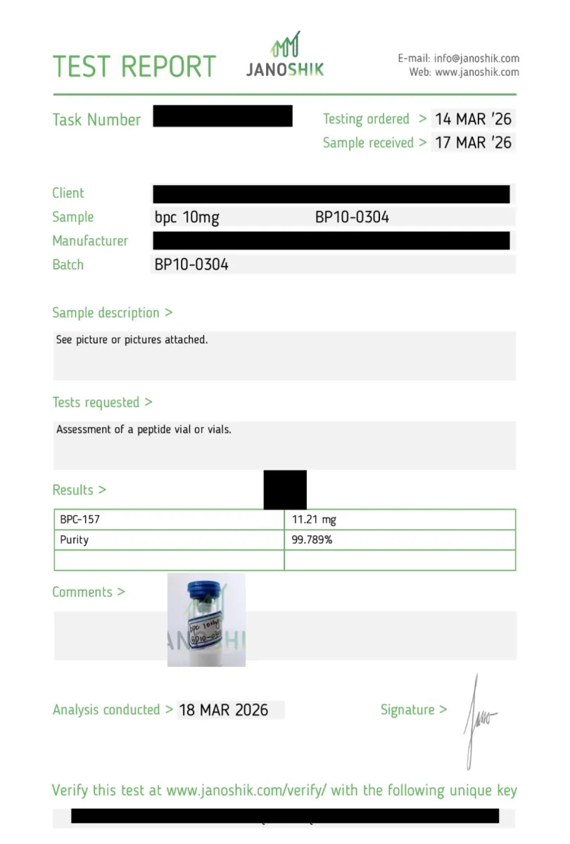 BPC-157 Vial 10 mg